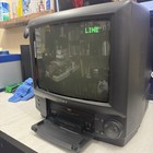 Sony Kv-13vm20 Trinitron Color Tv  vhs Combo Retro Gaming No Remote Clean 
