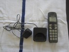 Panasonic Kx-tga470 B Cordless Phone Handset W charging Cradle Nobattery - Works