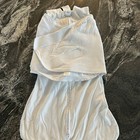 Halo Sleepsack Swaddle Sz S 3-6 Months Gray White Dot Neutral Wearable Blanket