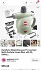 Outspurge High-pressure Handheld Steam Cleaner  13 Attachments  230  f