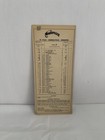The Soo Line Public Timetable Effective August 1961 Railroad Train