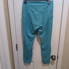 Lululemon Ankle Leggings Blue turquoise Size 12 Solid Women s Regular Fit