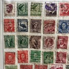 Australian Stamps  A Page From Old Album
