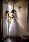 Free Shipping David s Bridal Wedding Dress Size 10 With Veil