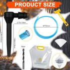 Maple Syrup Tree Tapping Kit With Bags  10 Maple Sap Taps  10 Food Grade 3ft Tub