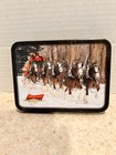 Anheuser Busch Budweiser Clydesdale Playing Cards Set Of 2 Decks Collectible Tin