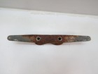 Used Rusty 12 Inch Cast Iron Boat Dock Cleat  d3c976c 