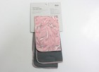 Mission Super Absorbent Yoga Hand Towels 2 Pack Glaze Quartz Pink solid Charcoal