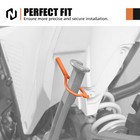 Nicecnc Side Kick Stand Rubber Strap For Ktm 125-500 Exc F Xc Xcw Xcf 1998-2022