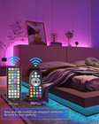 100ft Led Strip Lights For Bedroom With App Remote Rgb Color Changing Led Strip 