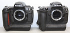 Lot Of 5 Camera Body   1 Lens Canon Eos 1d Mark Ii N Nikon D1h D1x D70 For Parts