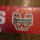 Vintage Table Tennis Ping Pong Westminster Sports 4 Player Set 1960s New Mcm