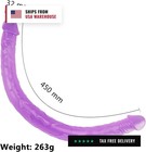 17 7in Lover Luxe Double-ended Dildo Waterproof Jelly Double Dongs Realistic Dil