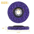 4 5 strip Discs Rust Remover Wheel Stripping For Angle Grinder Paint Strip Wheel