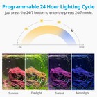 C10 24 7 Led Aquarium Light Plants 36-48 Inches Full Spectrum Fish Tank Light
