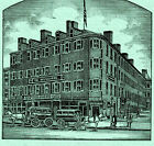 Rare  Washington Dc Belvedere Hotel  1800 s Near Capitol Rm Victorian Trade Card