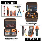 Travel Case Bag For Electrical Test Kit Digital Multimeter And More