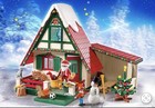 New   Sealed  Genuine Playmobil Holiday   Christmas  santa s Home  5976