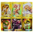 120 Pcs Pok  -cards Tcg Gx Card Lot Ultra Rare Holo Trainer Trading Cards Usa