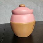 Disney Watch Collectors Club Series Vi Hunny Pot Ceramic Winnie The Pooh Pink