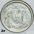 Dominican Republic 1956 25 Centavos 298696 Combine Shipping