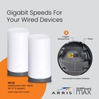 Arris Surfboard Max Tri-band Mesh System Wc4s   Ac3800 Wi-fi Speed Up To 3 8    