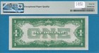  1 00 1928  Fr 1600  Funny Back Blue Seal Silver Certificate Pmg Gem 66epq
