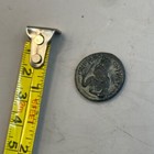 Very Okd Ancient Central Asian Buddha Kushan Empire Bronze Coin