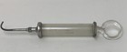 Antique Interstate Dental Trading Co Germany Glass Syringe   Plunger Rare