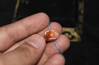 Rare Ancient Pyu Culture Etched Carnelian Longevity Dzi Bead In Good Condition