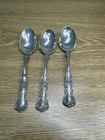 Antique 1906 Gorham Sterling Silver Buttercup Sugar Spoon  5-5 8     set Of 3