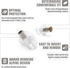 Alpine Musicsafe - High Fidelity Earplugs For Musicians - 2 Interchangeable