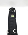Weaver Leather Smart Cinch 32  Black Felt Lined Straight Roll Snug Buckle Horse