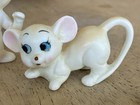 Three Vintage Mouse Figurines Set Bone China Japan Miniature Hand Painted