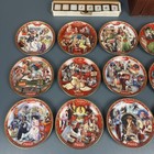 Bradford Exchange Coca Cola Calendar Plate Wall Mount Coke Complete Set