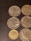 10 Vintage Casino Tokens Circulated Las Vegas And Other