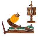 Wooden Yarn Winder For Knitting  Ball Winder  Wooden Yarn Swift - Ball Winder