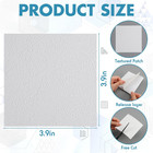 20 Pack Self Adhesive Drywall Patch 3 9 X 3 9 Inch Pre Textured
