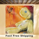 Korn Issues 4 x4  Banner Album Cover Art Fabric Poster Flag Tapestry