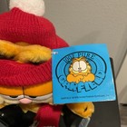 Vintage 15    1978 Dakin Garfield Plush With Scarf   Skates New Old Stock- W tag