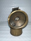 Vintage Antique Justrite Brass Carbide Miner s Lamp Light 1912 Polygon Feed  Usa
