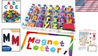 Magnetic Alphabet Letters For Kids - 237 Pcs Learning   Fun With Board Included