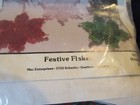Nip Vintage The Beadery Crystal Red Gold Star Snowflakes Beaded Ornament Kit  Ss