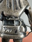 Vintage Swedish Silver Sami Lasso Figurine Stone Base Mgab Uppsala Rare