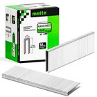 Meite 18 Gauge 1 4  Narrow Crown Staples Galvanized 1-1 4  Length 8 Boxes case