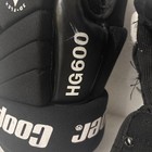 Cooper Hg 600 Hockey Gloves Adult 3d Flex  Black And White  Used Good Condition