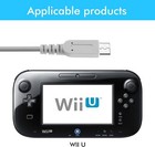 Ac Power Supply Charging Adapter Cable Charger For Nintendo Wii U Gamepad