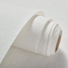 Natural White Wallpaper Grasscloth Modern herbaceous Plant petals Fusion In 