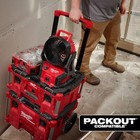 Milwaukee Tool 0818-20 M18 Brushless Jobsite Fan  Packout Compatible  7 In