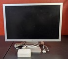 Apple Cinema Hd Display 23  A1082 Aluminum Monitor W  90w Power Adapter  1 